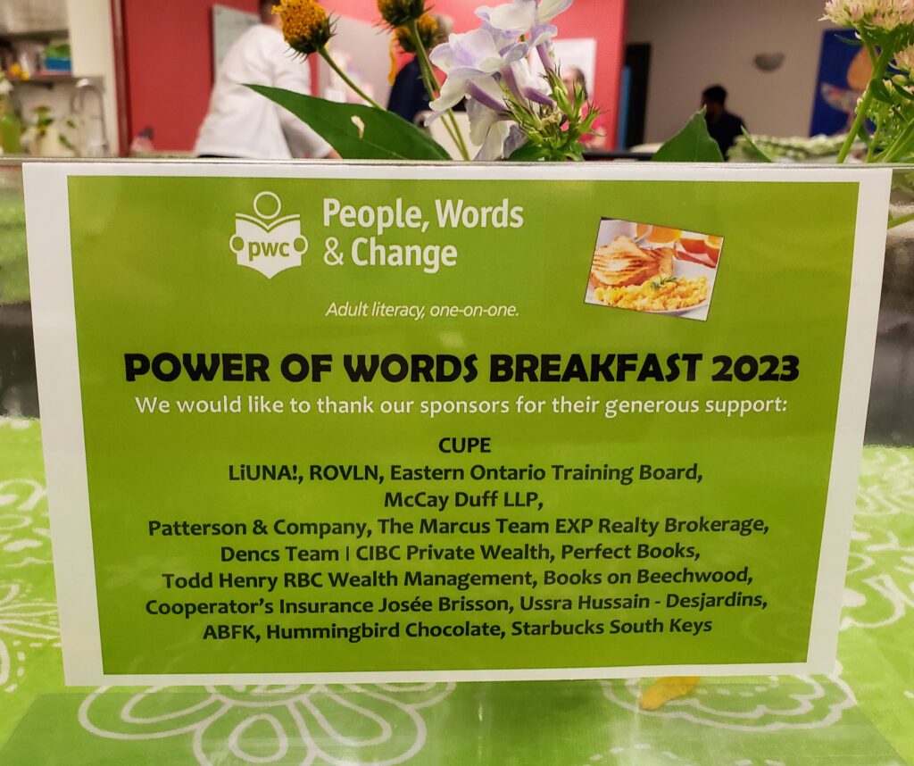 List of Sponsors